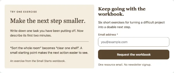 Excerpt window — Read a sample. Sample design content.