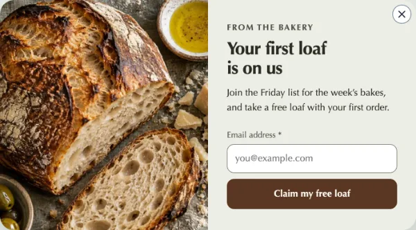 Tasting card — Details. Sample design content.