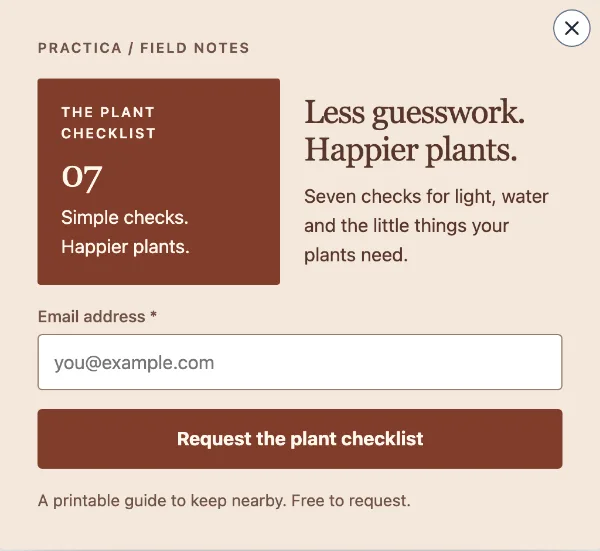 A useful little guide — Details. Sample design content.
