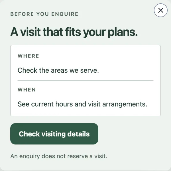 Availability note — Information. Sample design content.