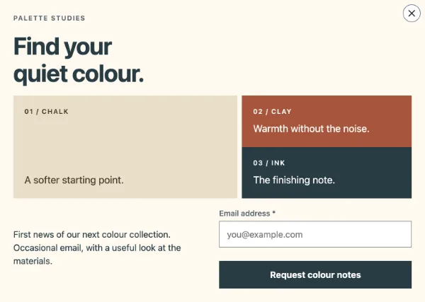 Colour atlas — Colour collection. Sample design content.