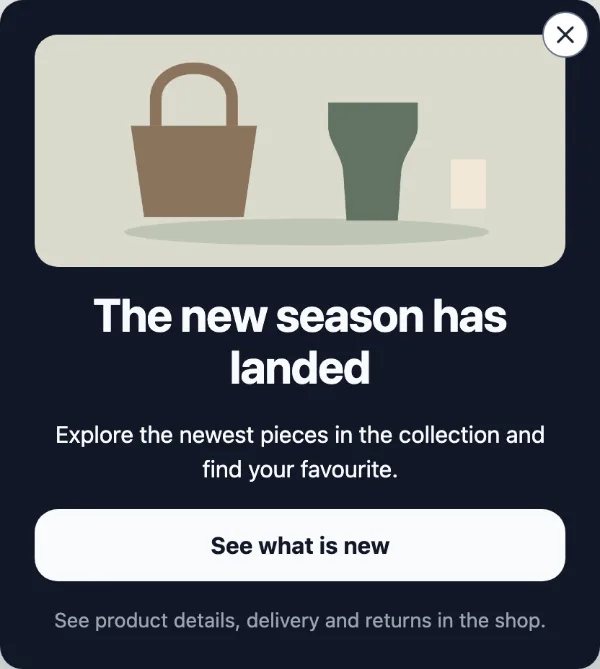 Photo offer — Offer. Sample design content.