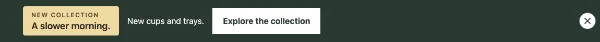 Launch index bar — Information. Sample design content.