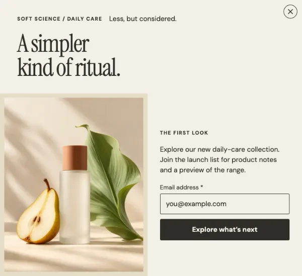 Soft science — Details. Sample design content.