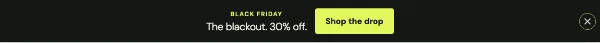 The blackout strip — Offer. Sample design content.