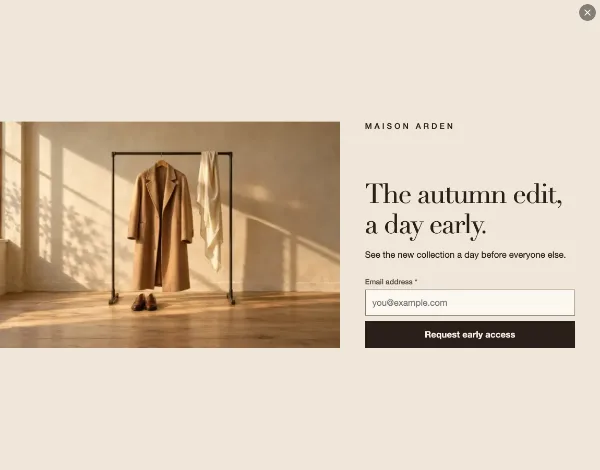 Lookbook — Details. Sample design content.