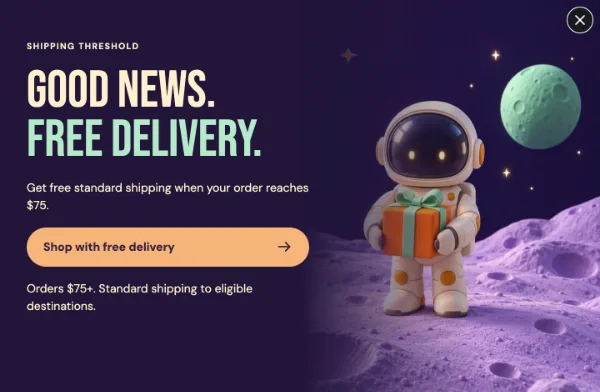 Delivery Buddy — Offer. Sample design content.