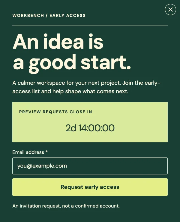 Build something good — Details. Sample design content.
