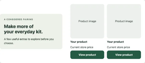 Accessory workbench — Useful accessories. Sample design content.
